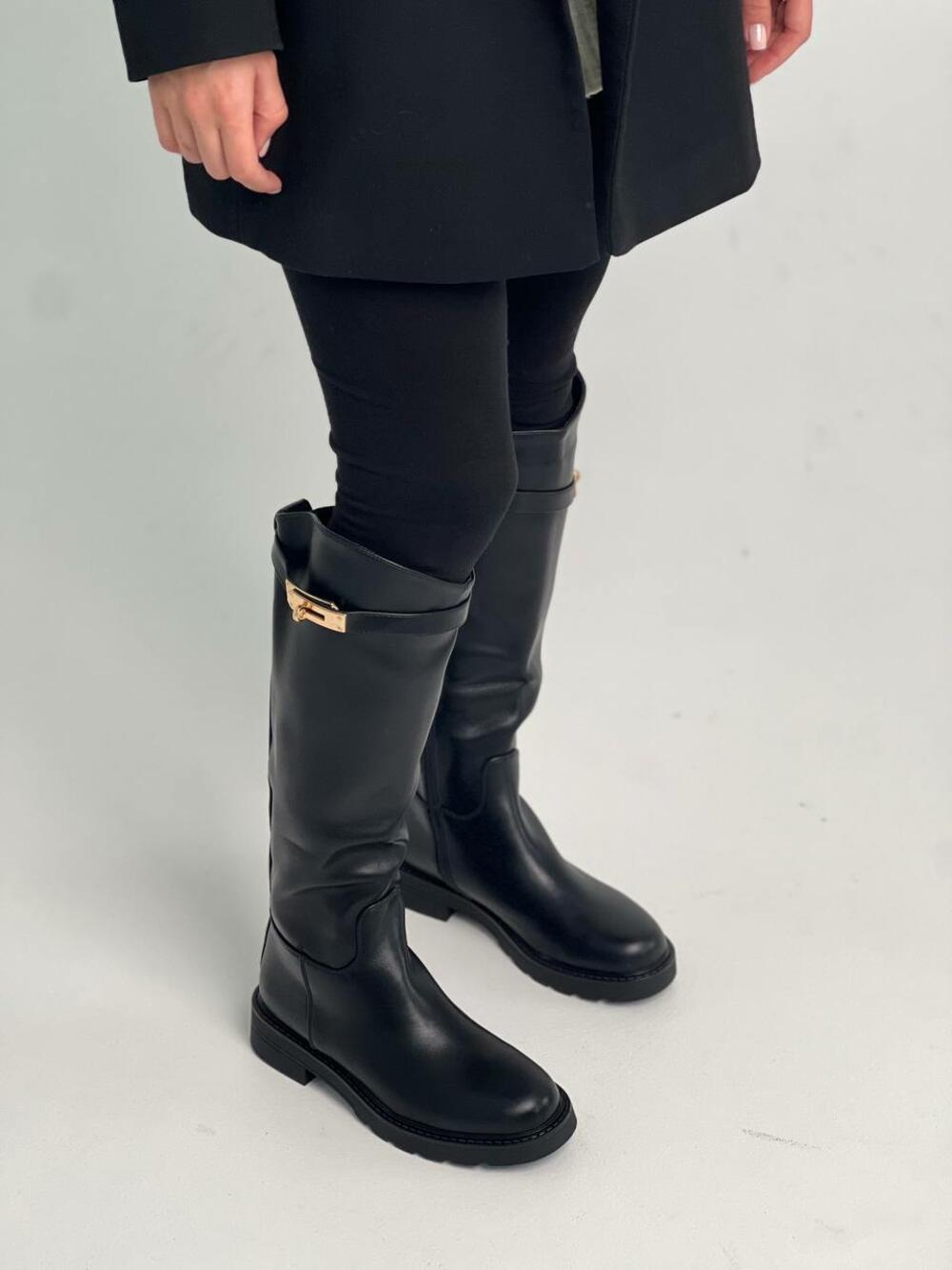 Чоботи жокейські, Х760 чорний, 41