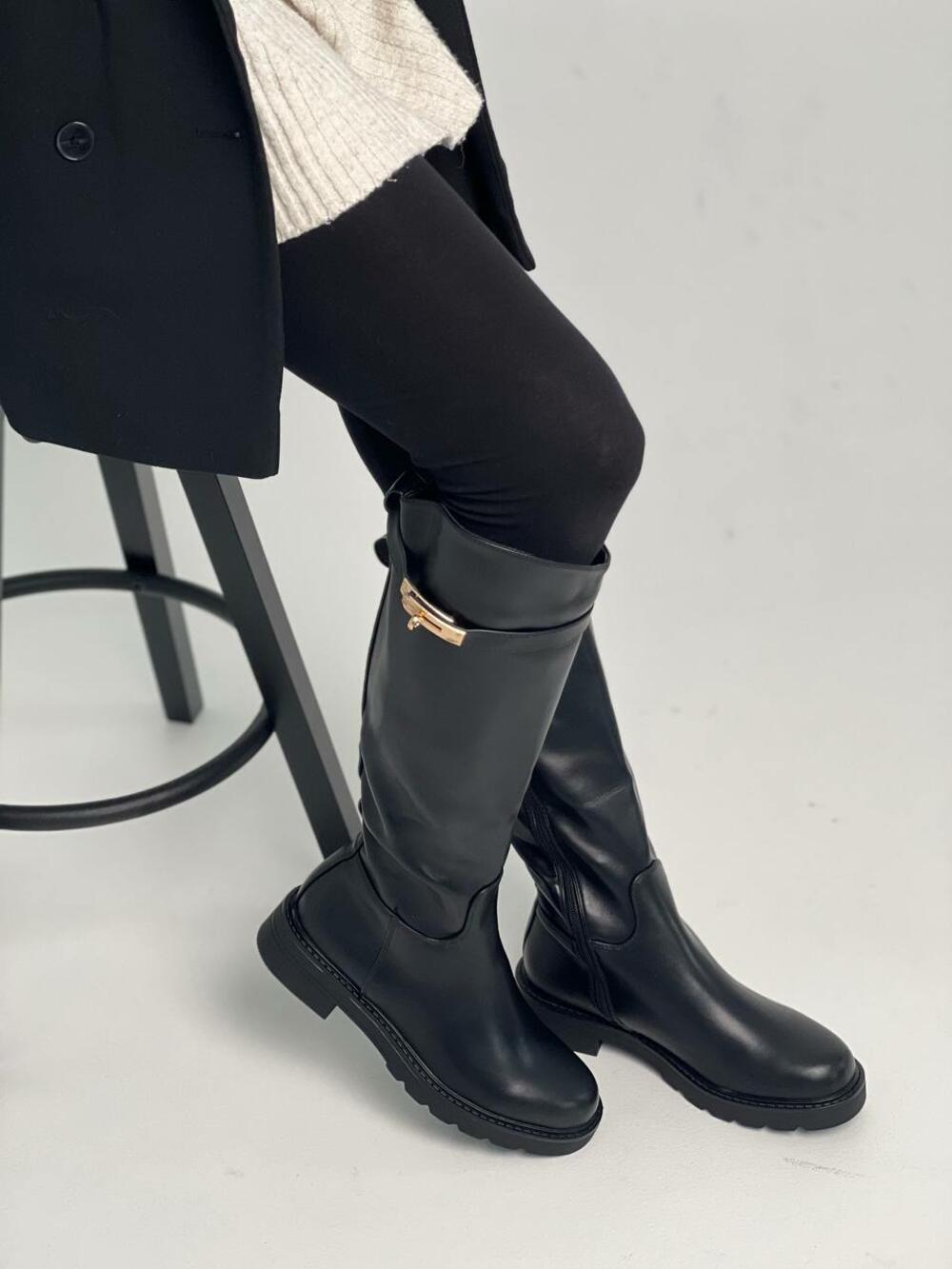 Чоботи жокейські, Х760 чорний, 41