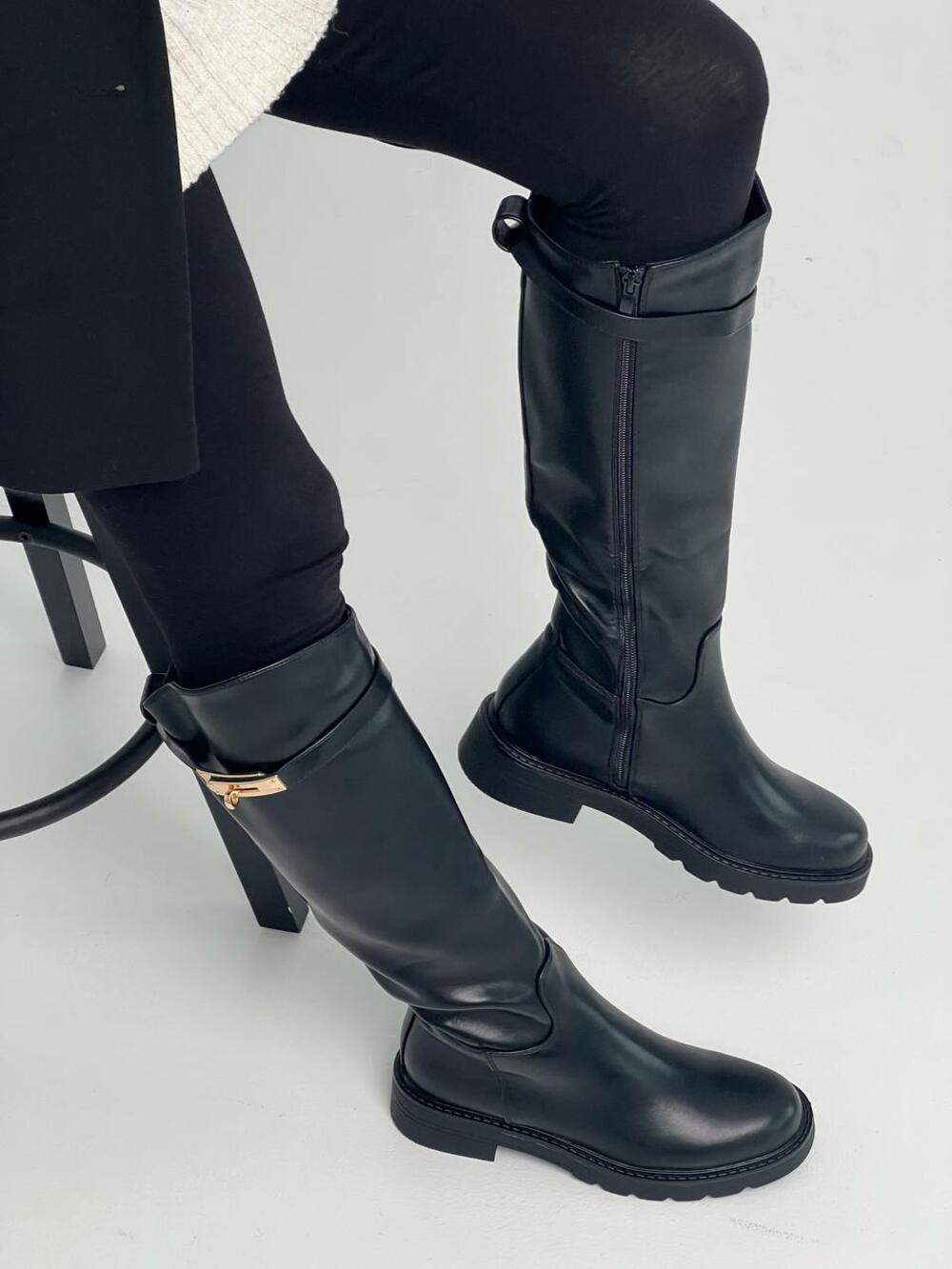 Чоботи жокейські, Х760 чорний, 41