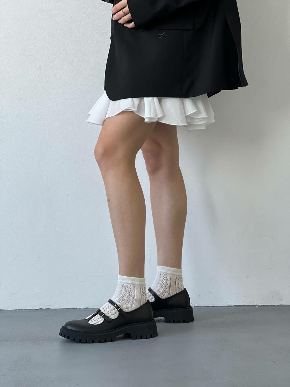 Туфлі з ремінцями, Т-69-Астра чорний, 40