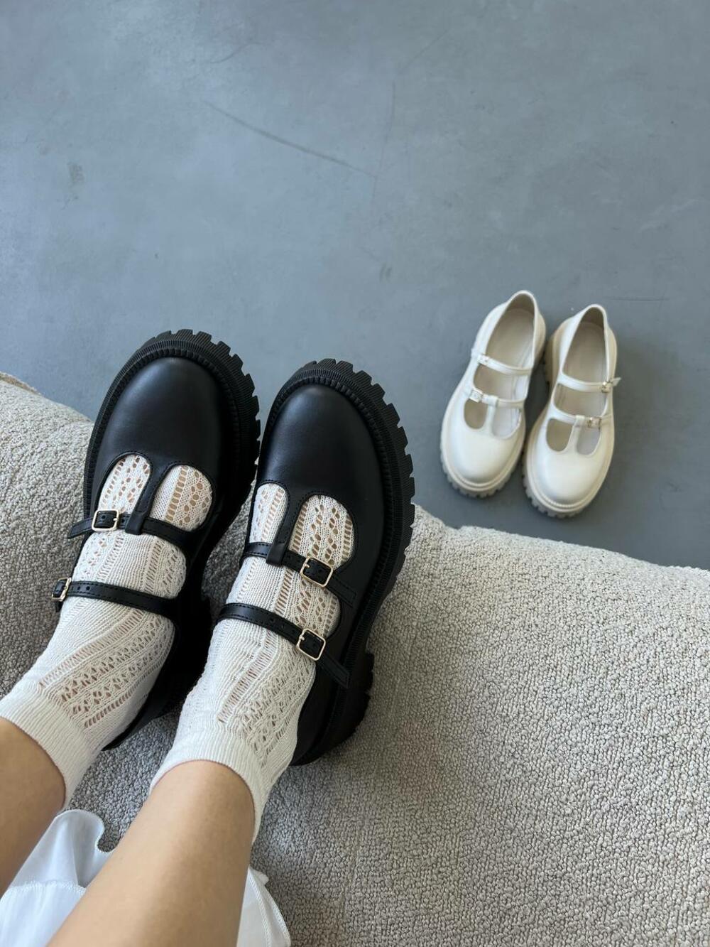 Туфлі з ремінцями, Т-69-Астра чорний, 40