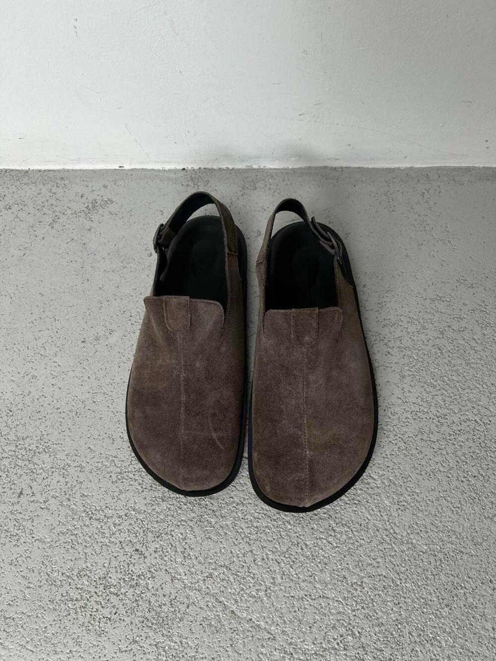 Клоги натуральні, 246 каштан, 38