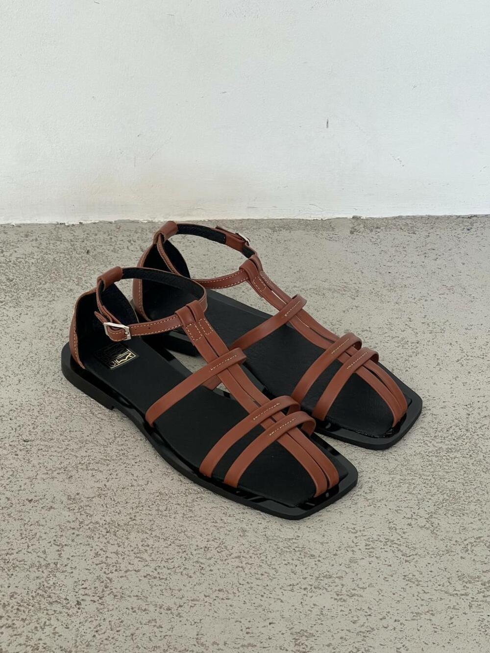 Босоніжки модерн new, BS0124 кемел, 37