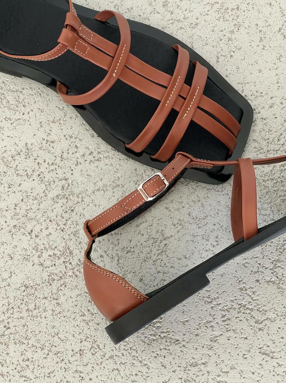 Босоніжки модерн new, BS0124 кемел, 39