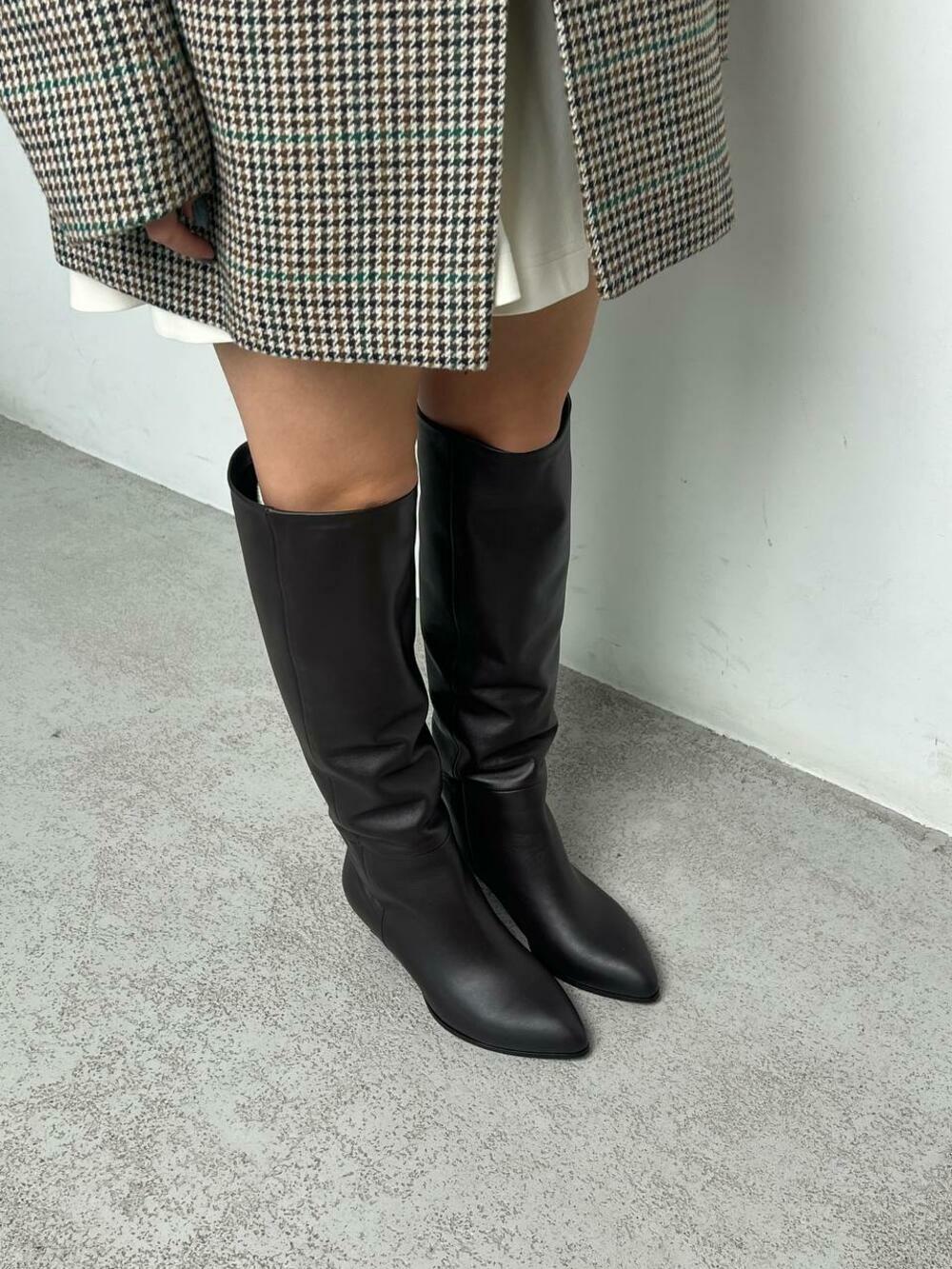 Чоботи рюмочка, 2757 коричневий, 41