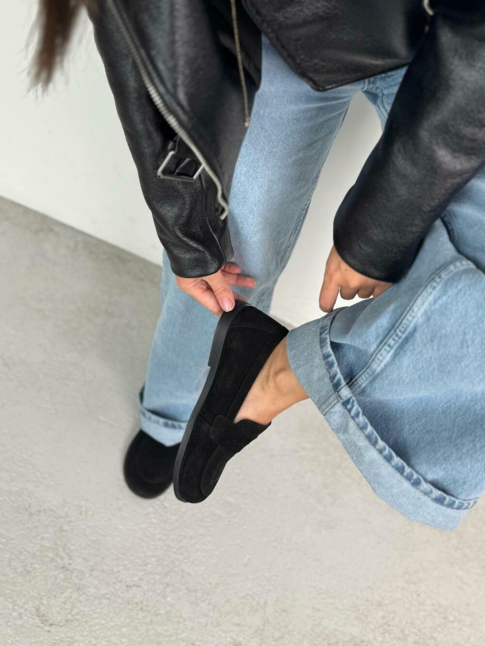 Лофери анатомічні, T0325 чорний, 40