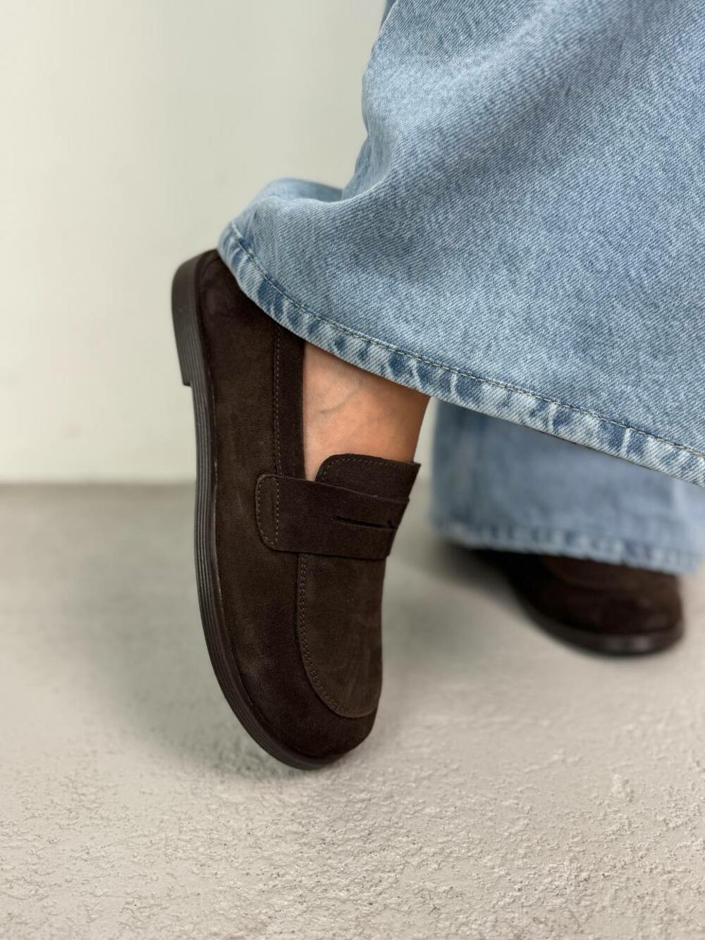 Лофери анатомічні, T0325 коричневий, 41