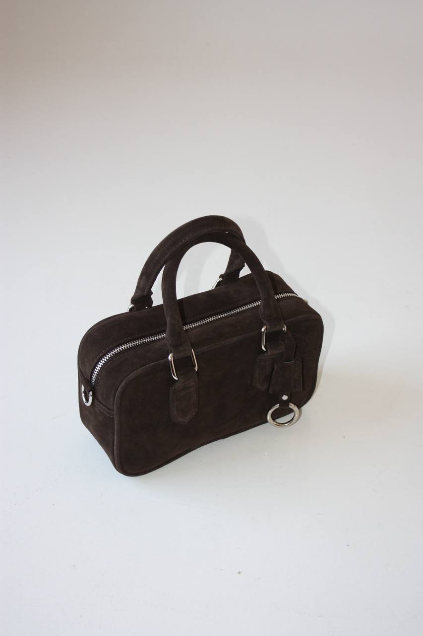 Сумка замшева, Моллі, 1049 Шоколад