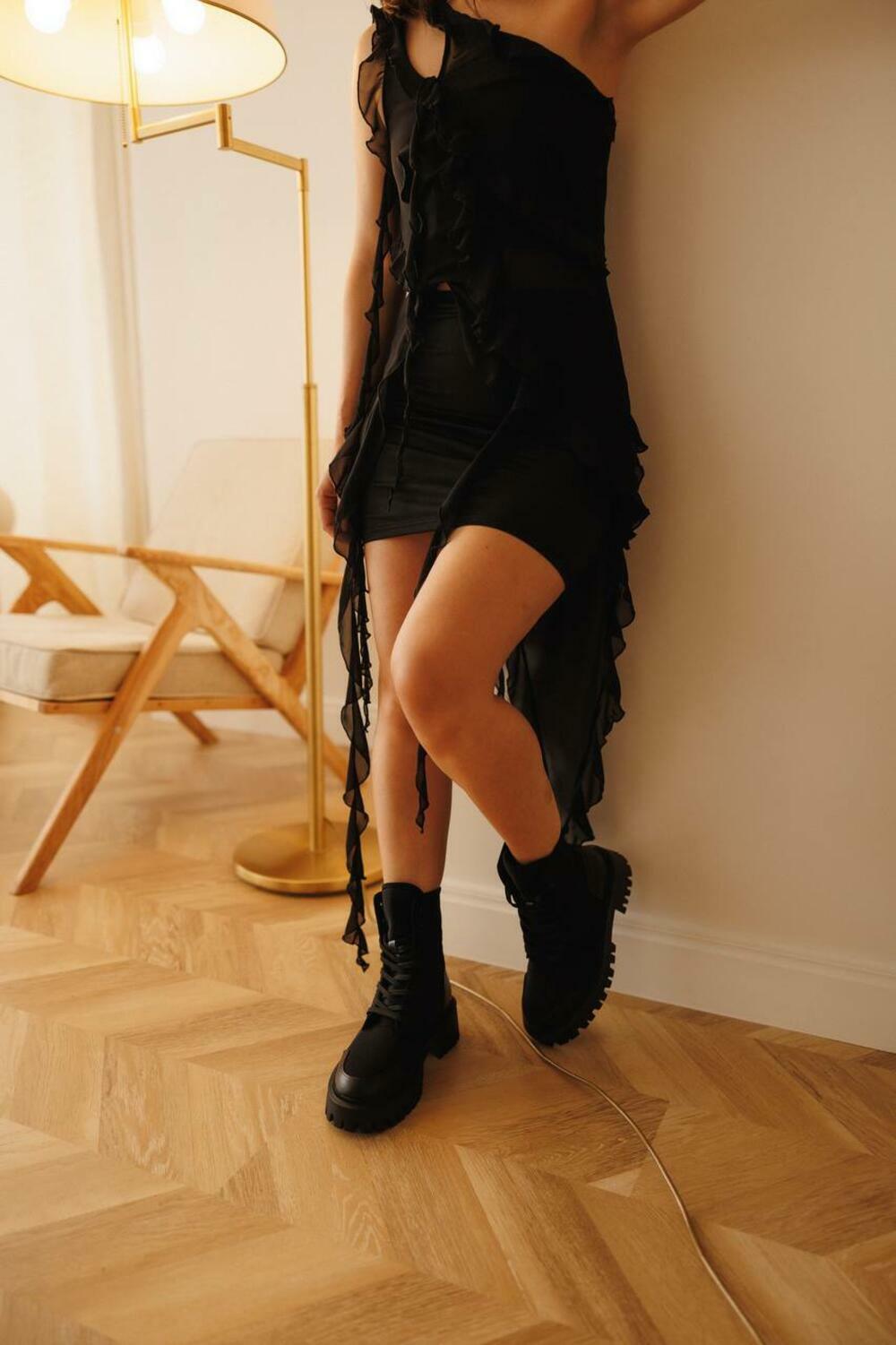 Ботинки Кордура new, шкіряний підклад, B0424 чорний, 41