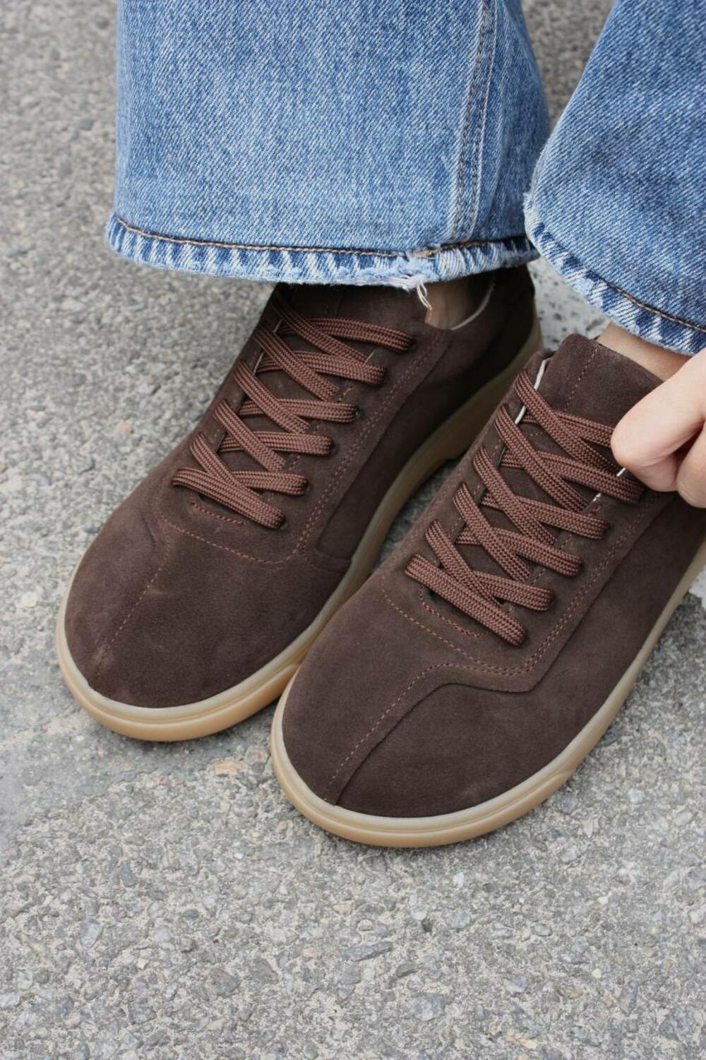 Анатомічні кеди Флекс, К0625 Шоколад, 38