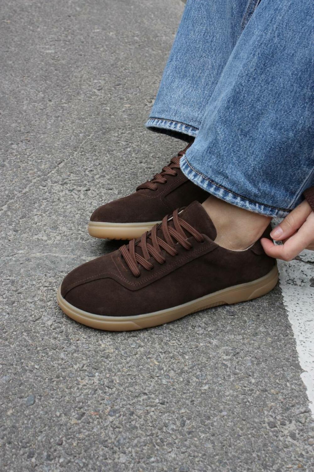 Анатомічні кеди Флекс, К0625 Шоколад, 38