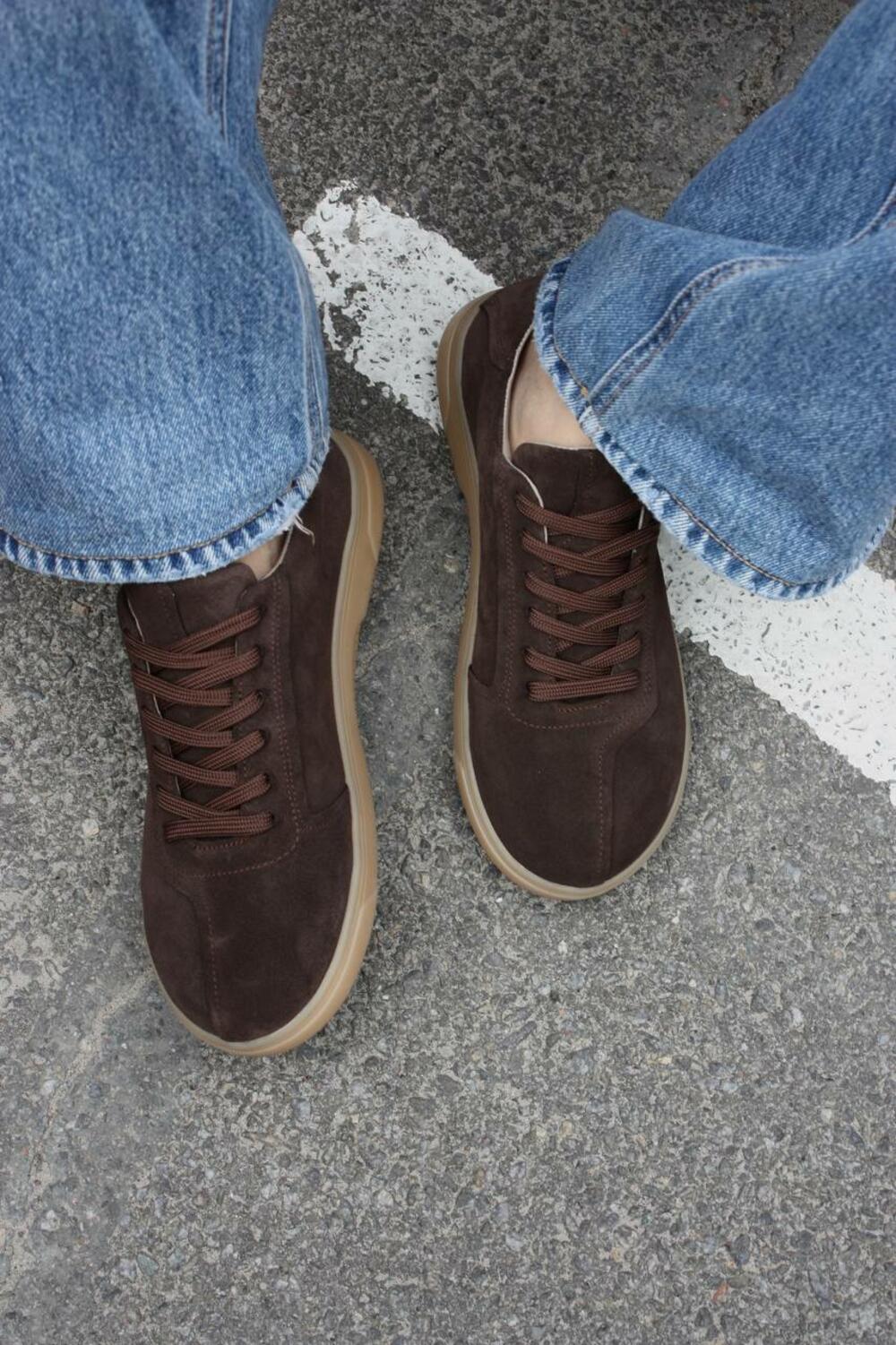 Анатомічні кеди Флекс, К0625 Шоколад, 38