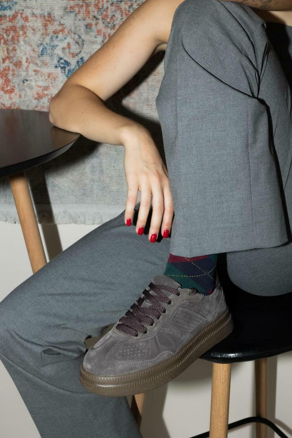 Кросівки, К-1-Лакі графіт, 41