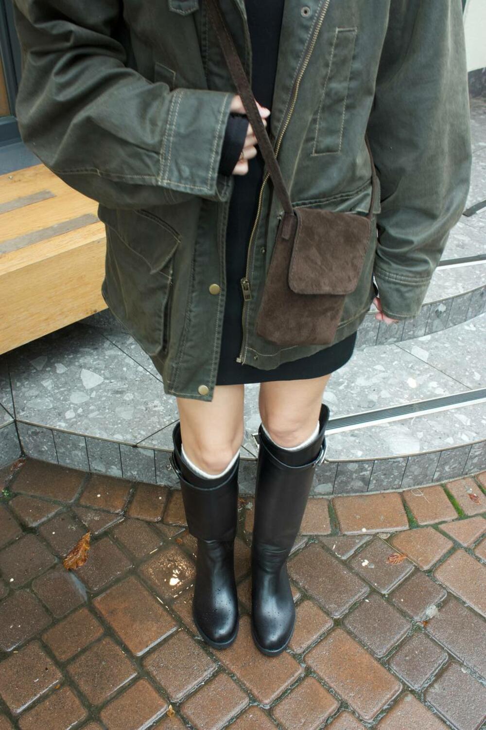 Чоботи жокейські, ЗИМА, C-7-2555 чорний, 36