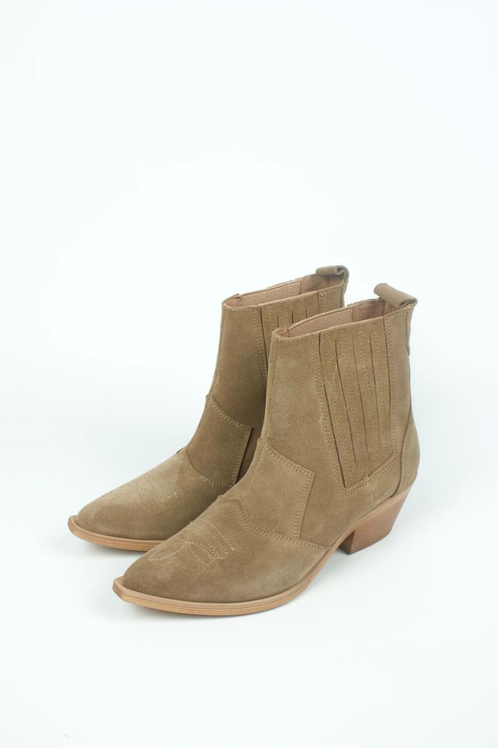 Ковбойки натуральні низькі, К-4-10104 