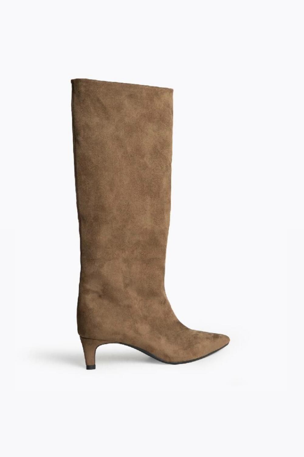 Чоботи на підборах Сандра, M5900 кемел, 41