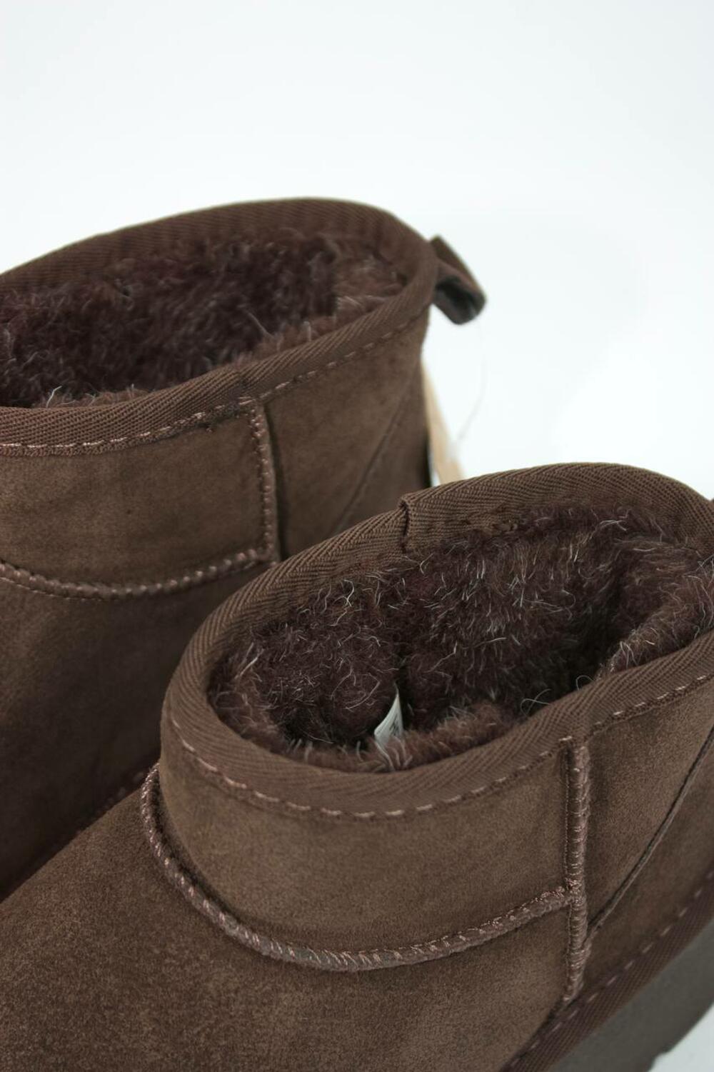 Угги на підвищенній платформі, T25-7 Шоколад, 41