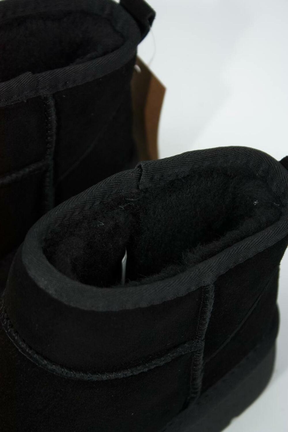 Угги на підвищенній платформі, T25-1 чорний, 41