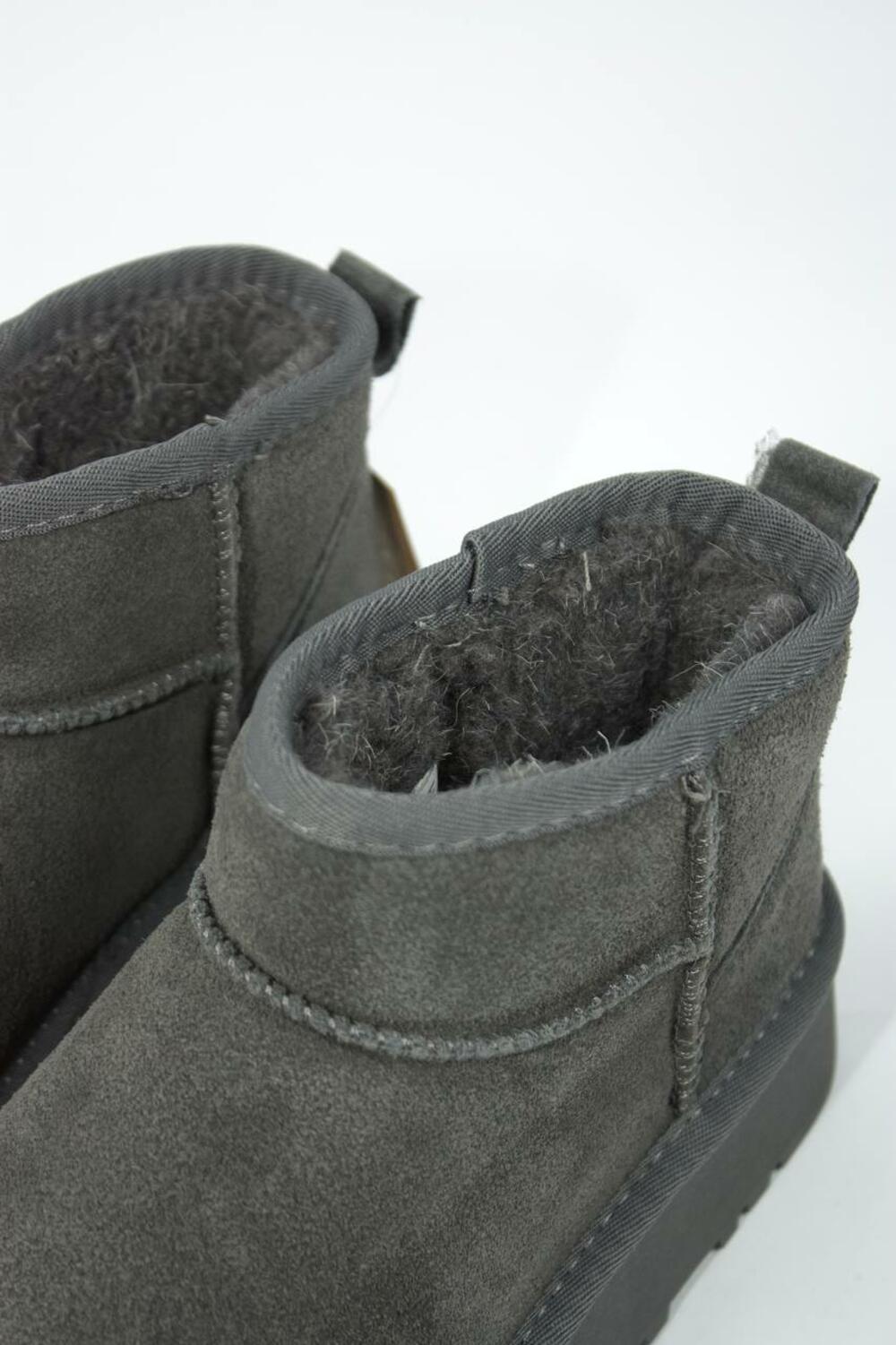 Угги на підвищенній платформі, T25-4 сірий, 41