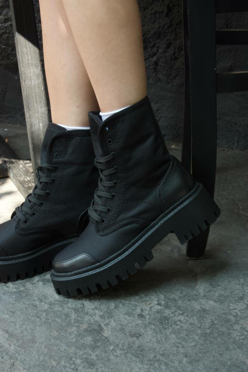 Ботинки Кордура new, шкіра+блискавка, B0424/1 