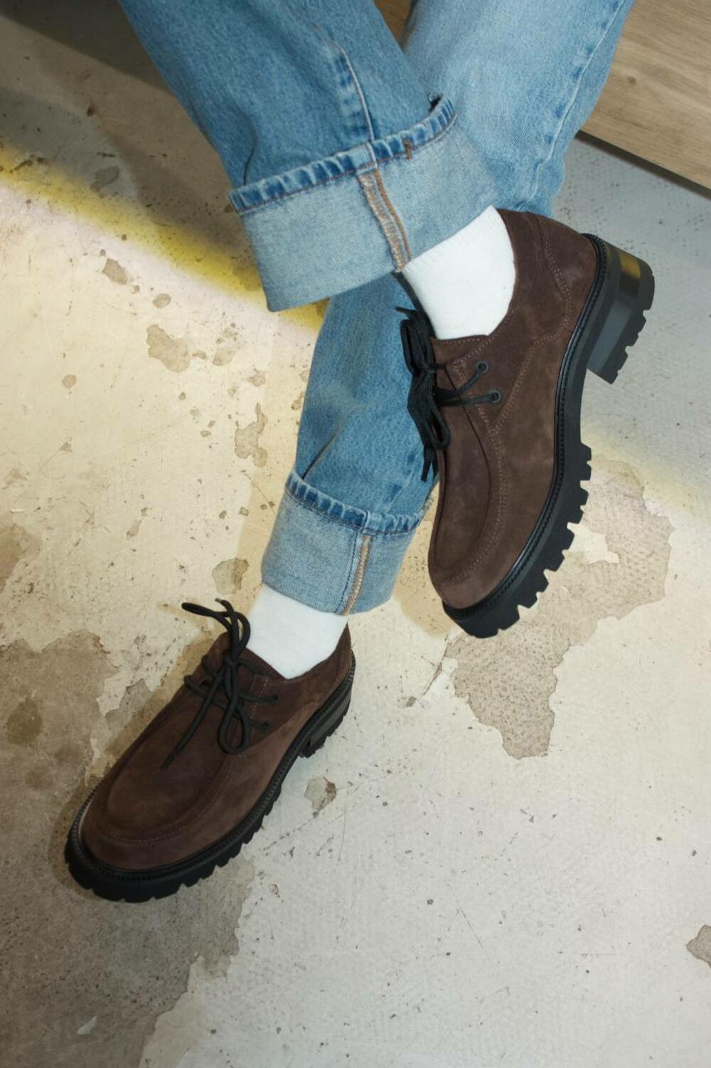 Дербі зі шнурівкою, Т-49-Астра, БАЙКА Шоколад, 37