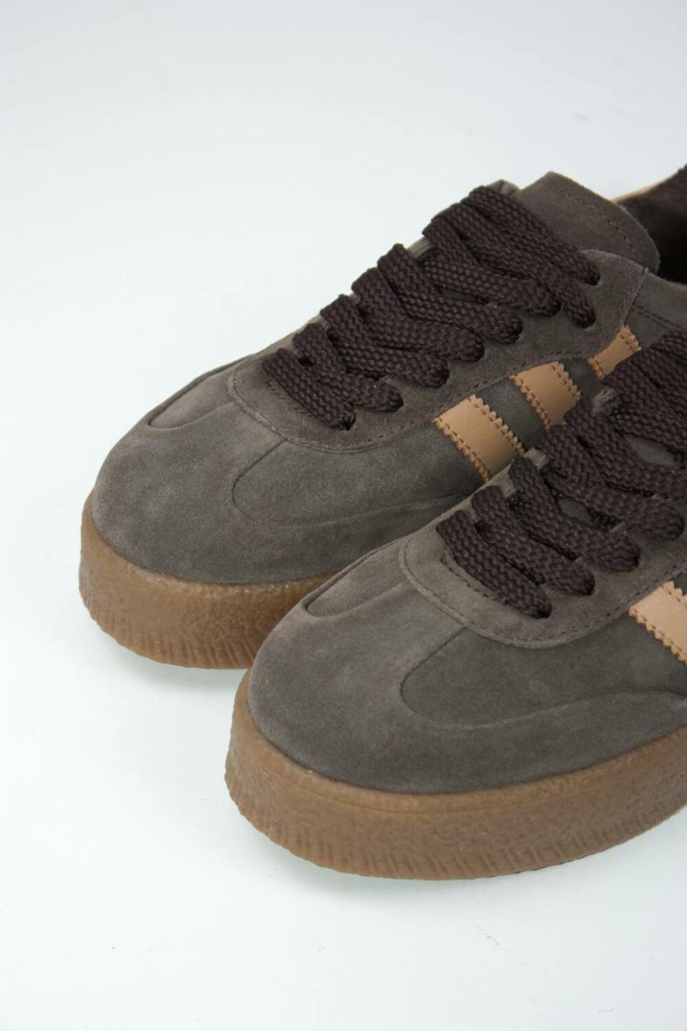 Кеди "три полоси" на підвищеній підошві, Т-5/1-21413, МЕТИС графіт, 41