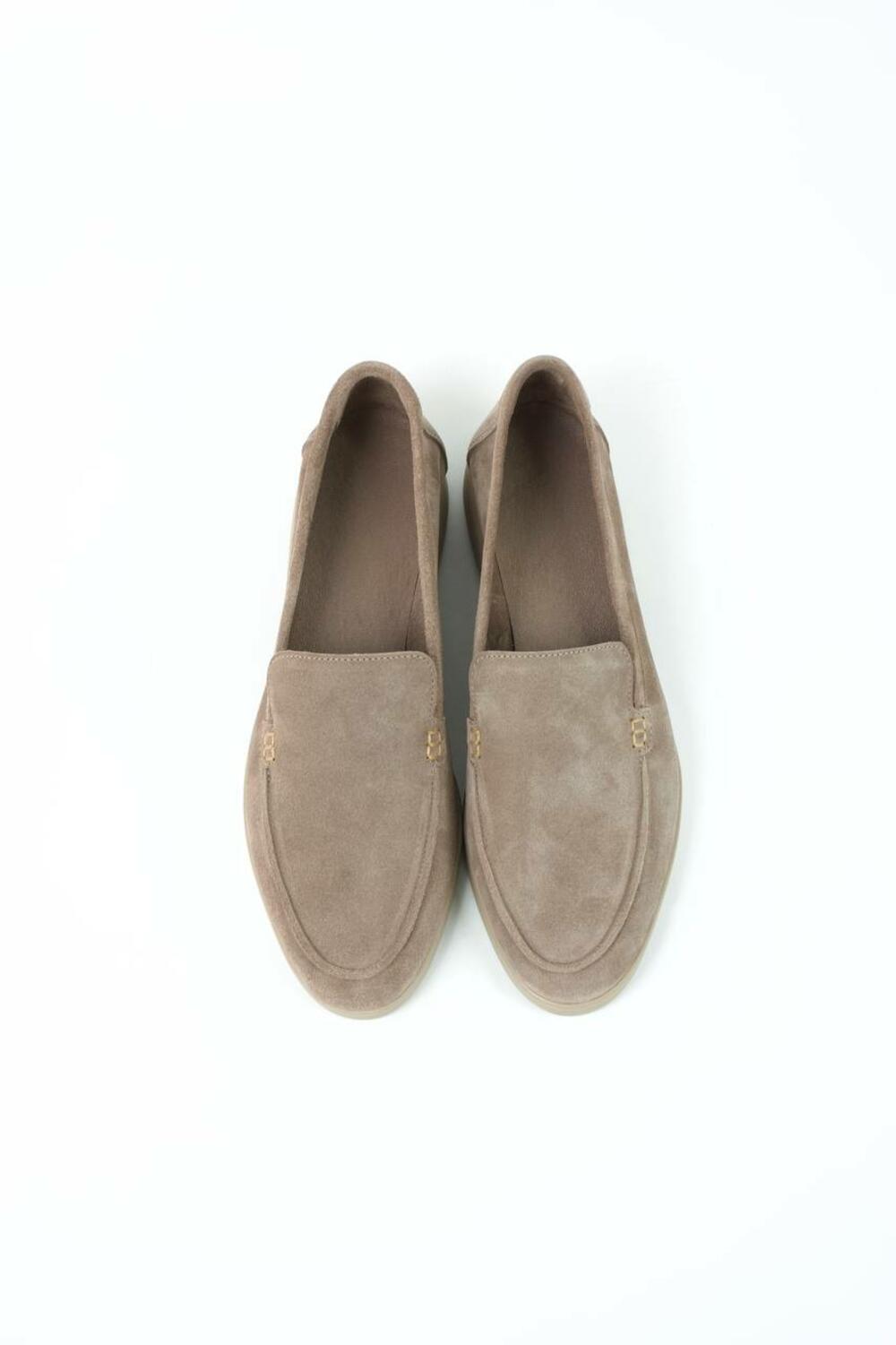 Натуральні лофери "Хіларі", 164 капучіно, 39