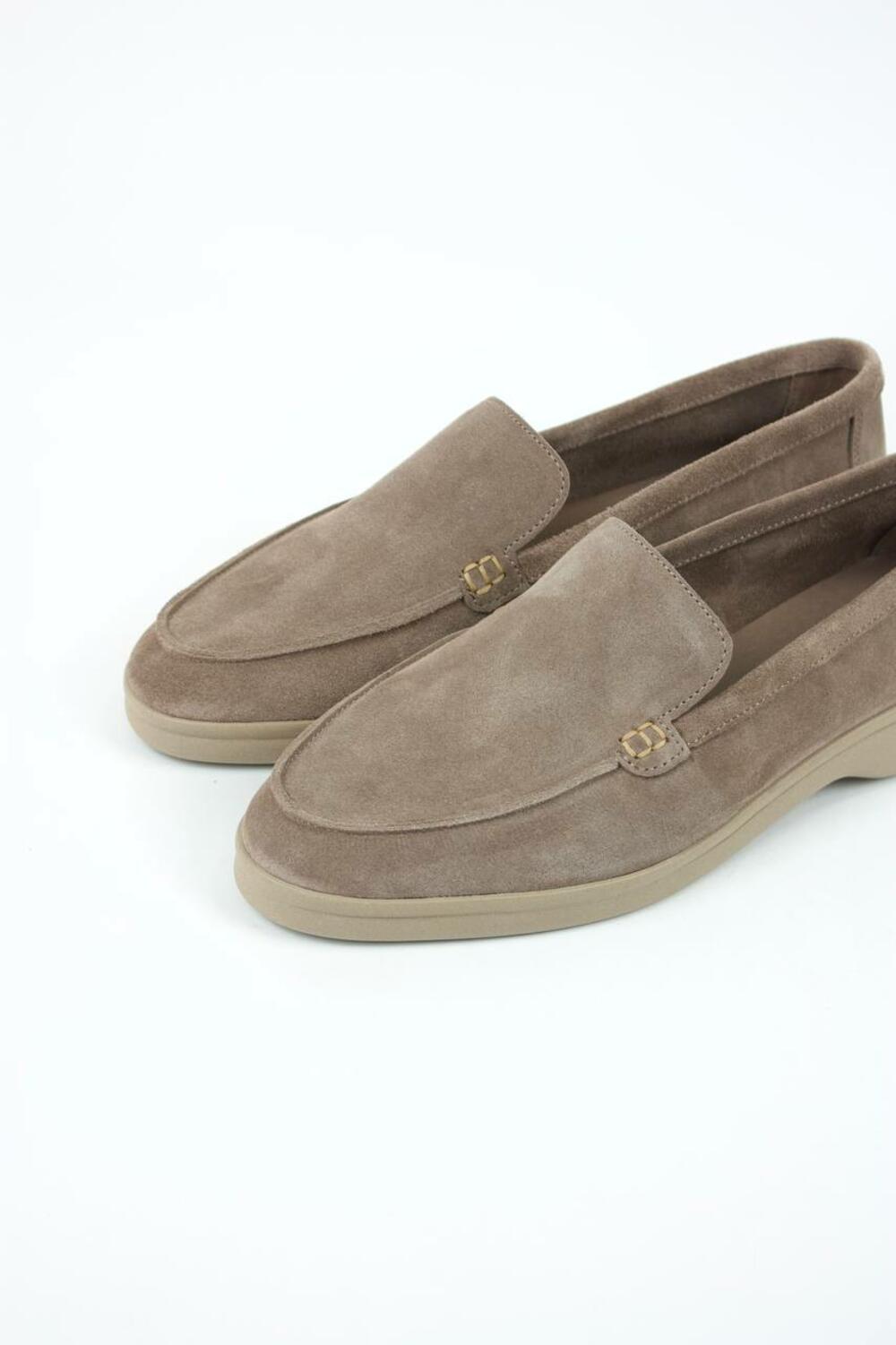 Натуральні лофери "Хіларі", 164 капучіно, 40