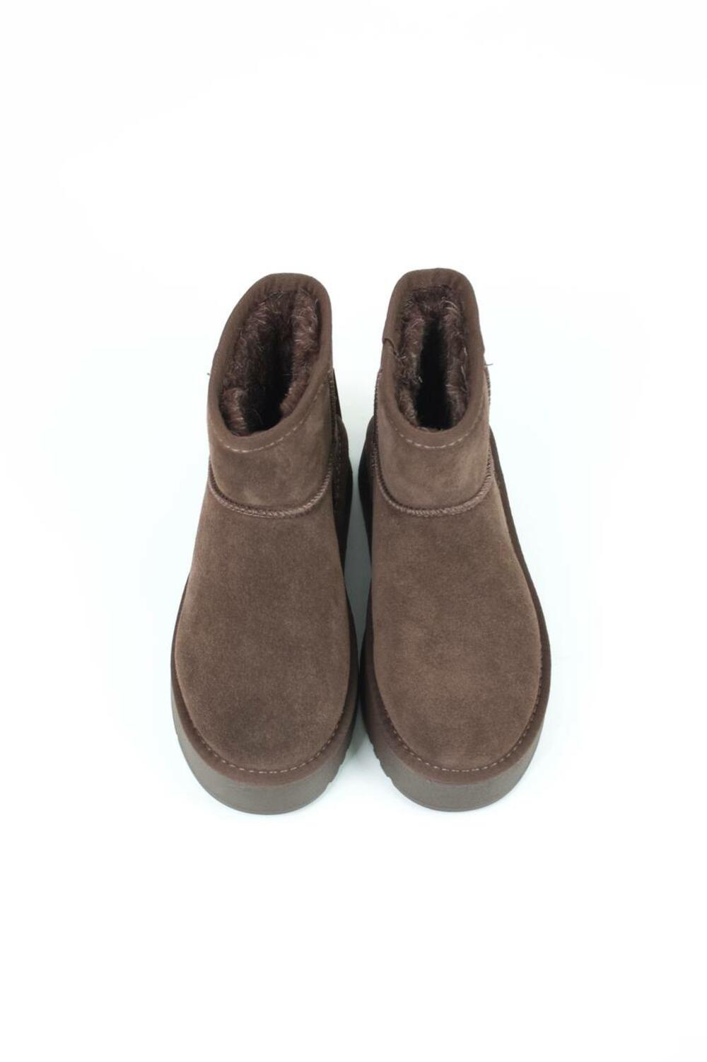 Угги на підвищенній платформі, T38-7 Шоколад, 41