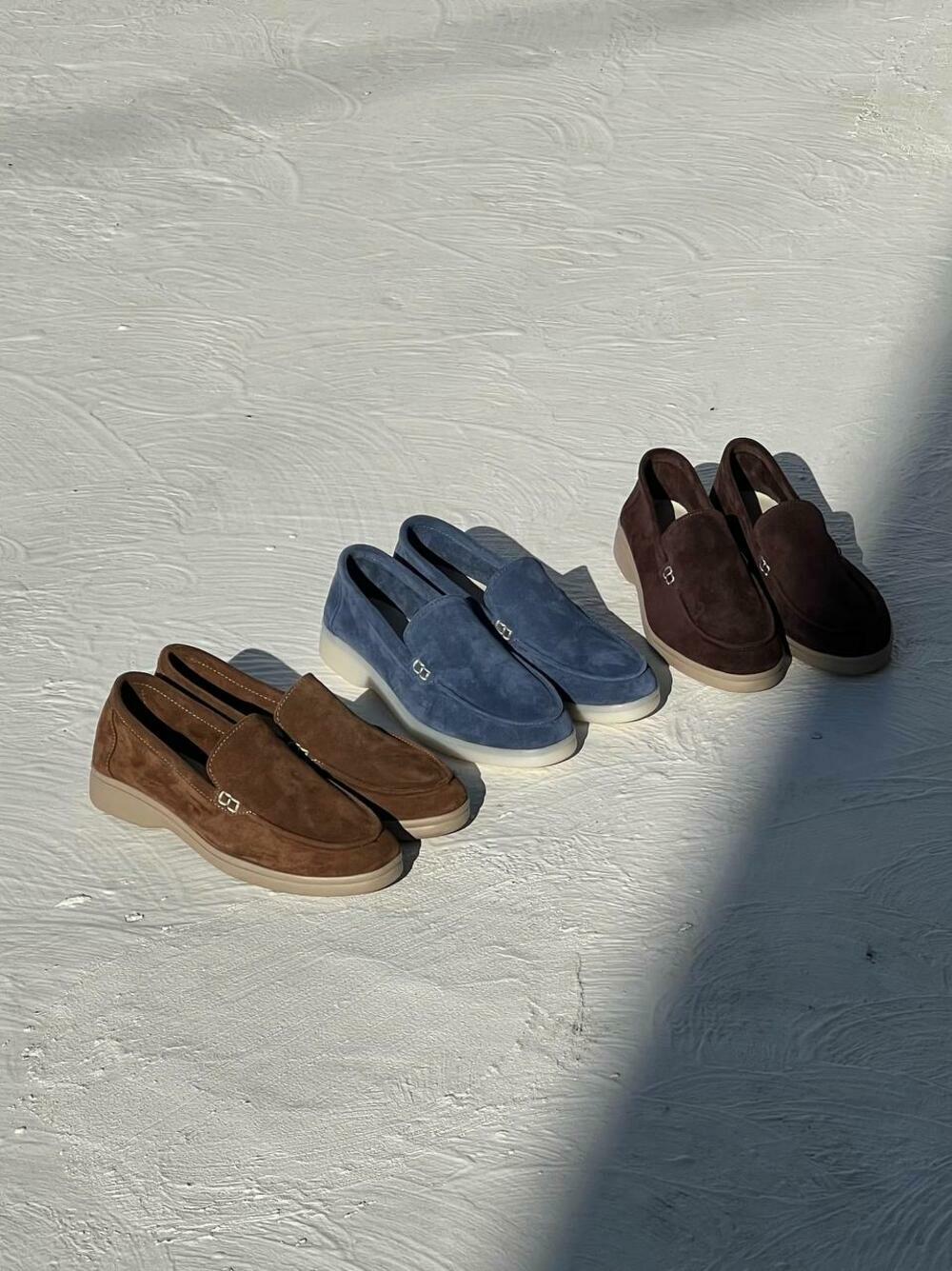 Натуральні лофери "Хіларі", 1068 Шоколад, 35