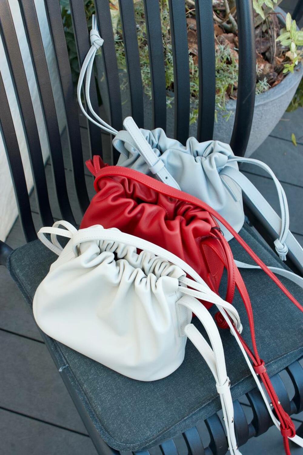 Сумка мішечок Люсі сірий