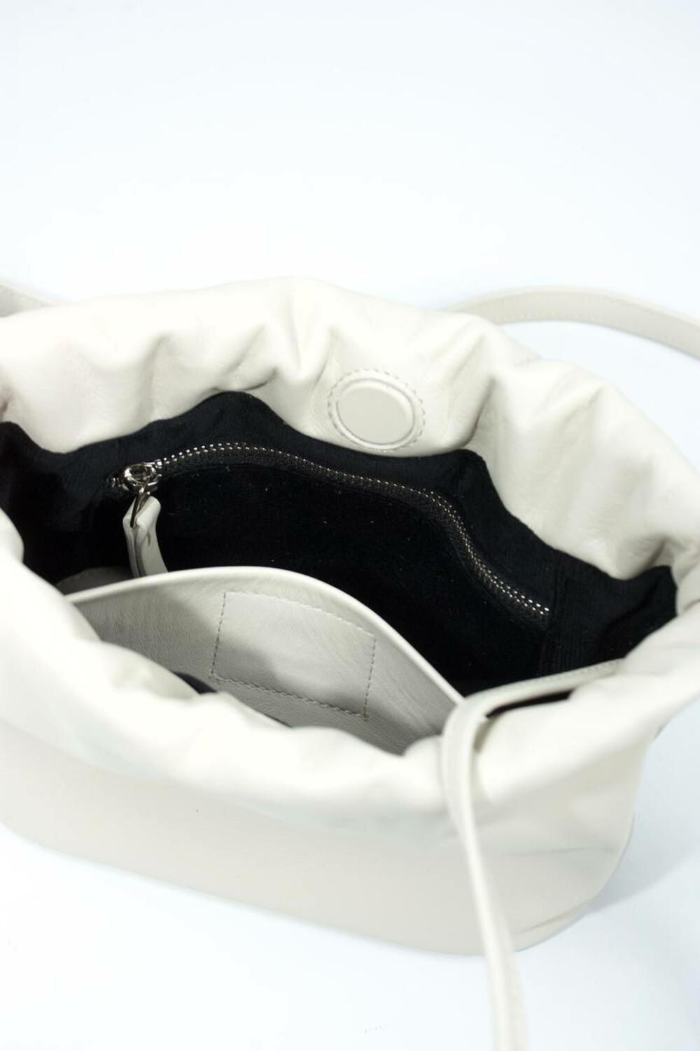 Сумка мішечок Люсі молочний