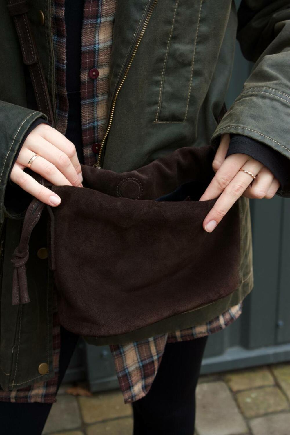 Сумка мішечок Люсі Шоколад