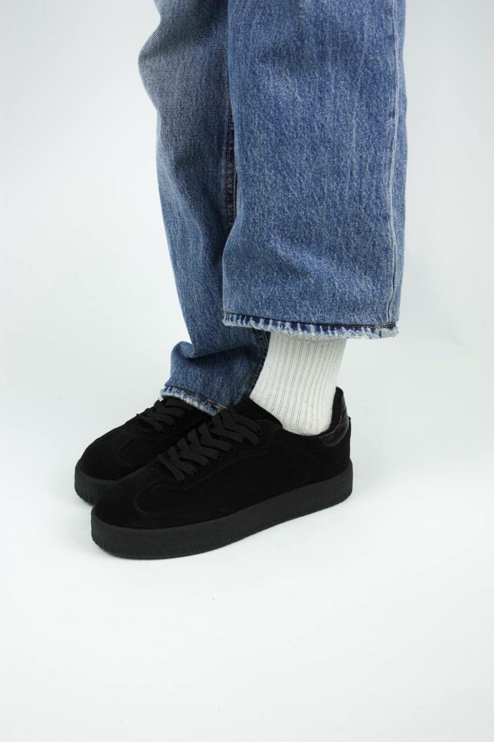 Кеди класичні на підвищеній підошві, Т-5/2-2141, МЕТИС чорний, 41