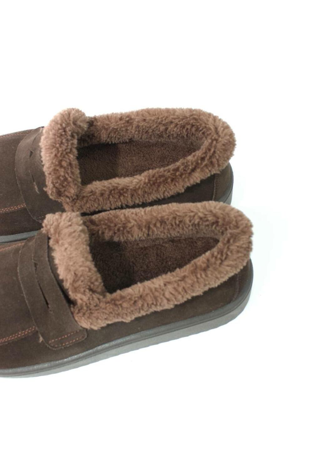 Лофери анатомічні, ХУТРО, T0325 Шоколад, 41