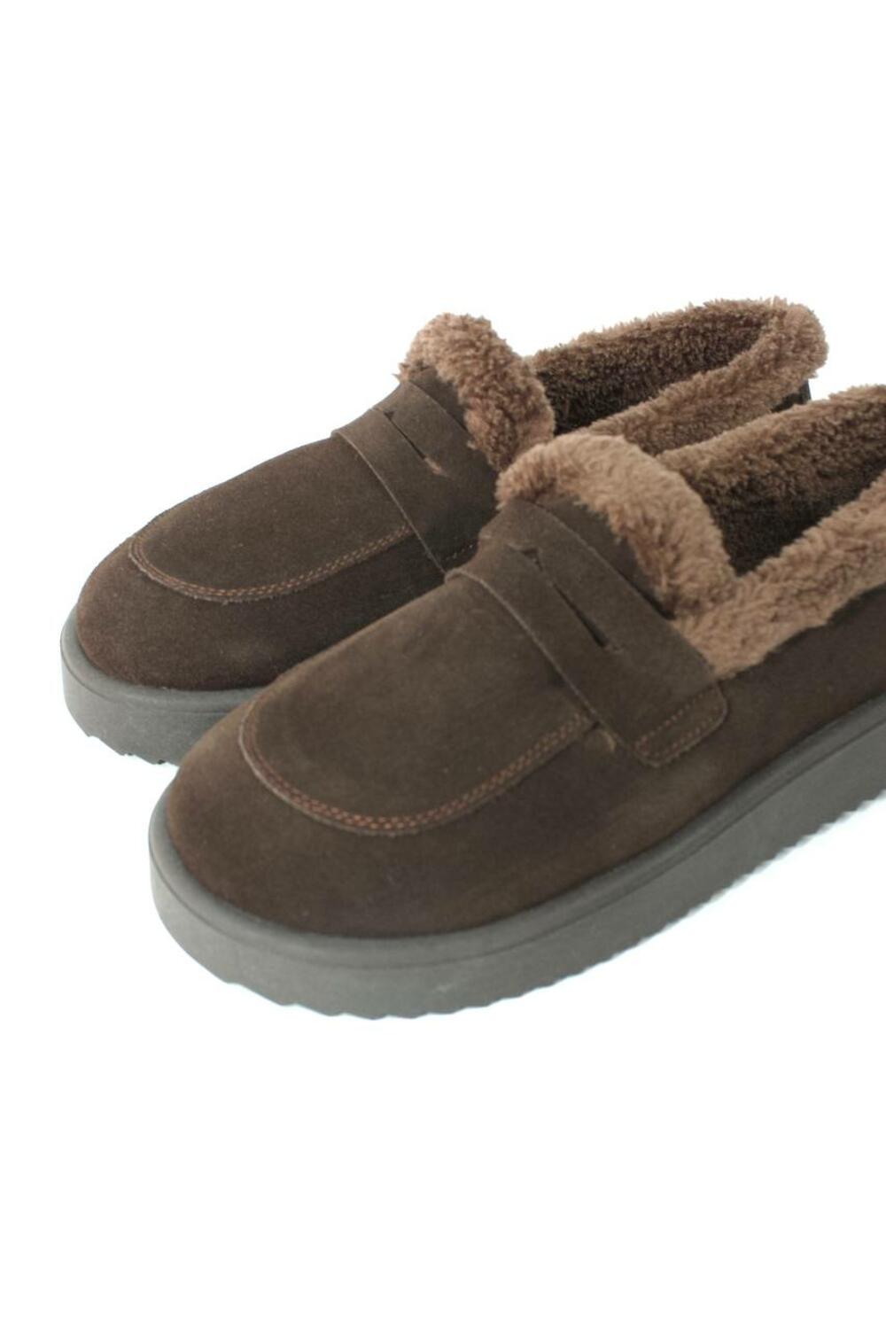 Лофери анатомічні, ХУТРО, T0325 Шоколад, 41