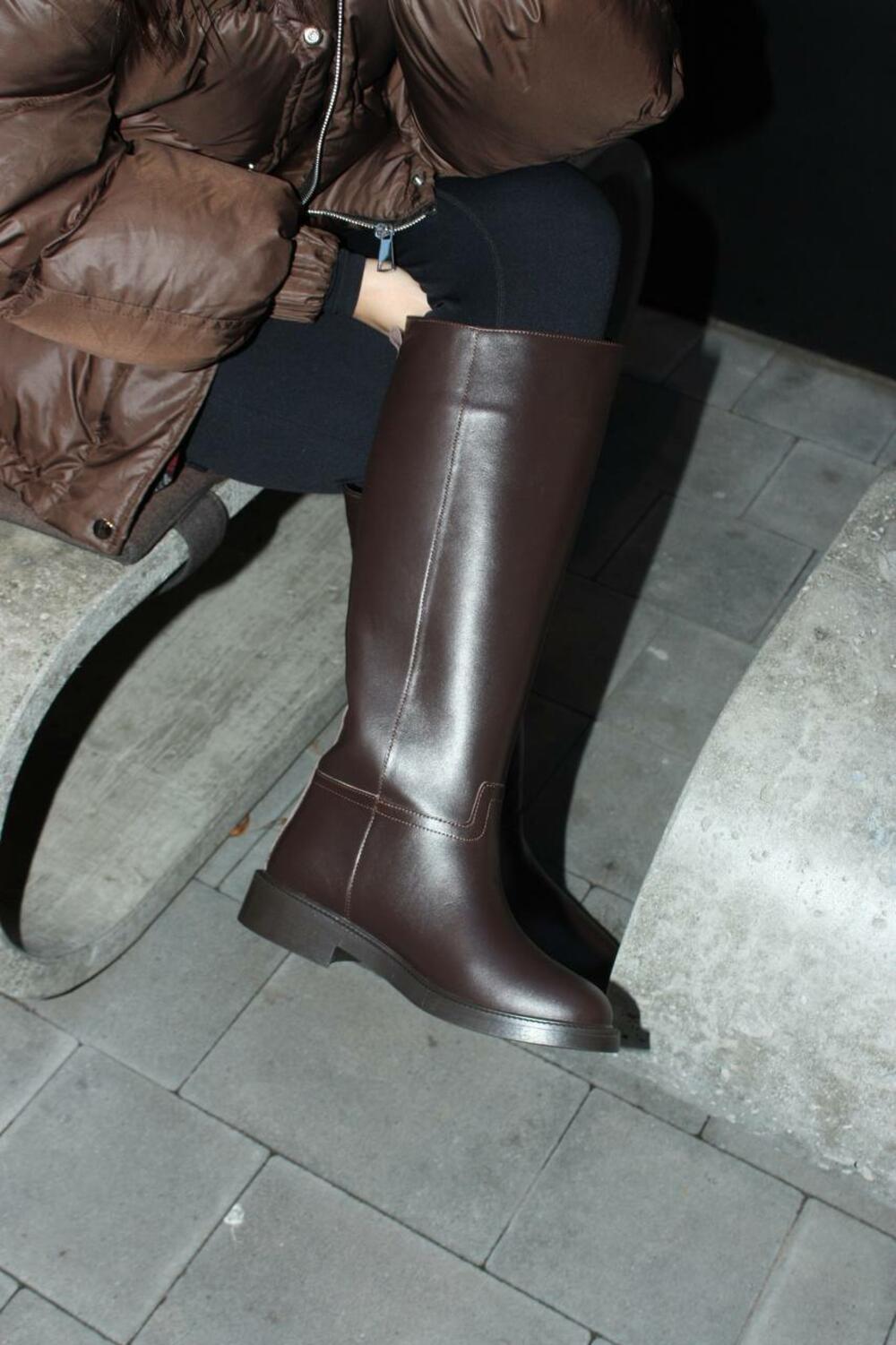 Чоботи Еллен, S0124 Шоколад, 37