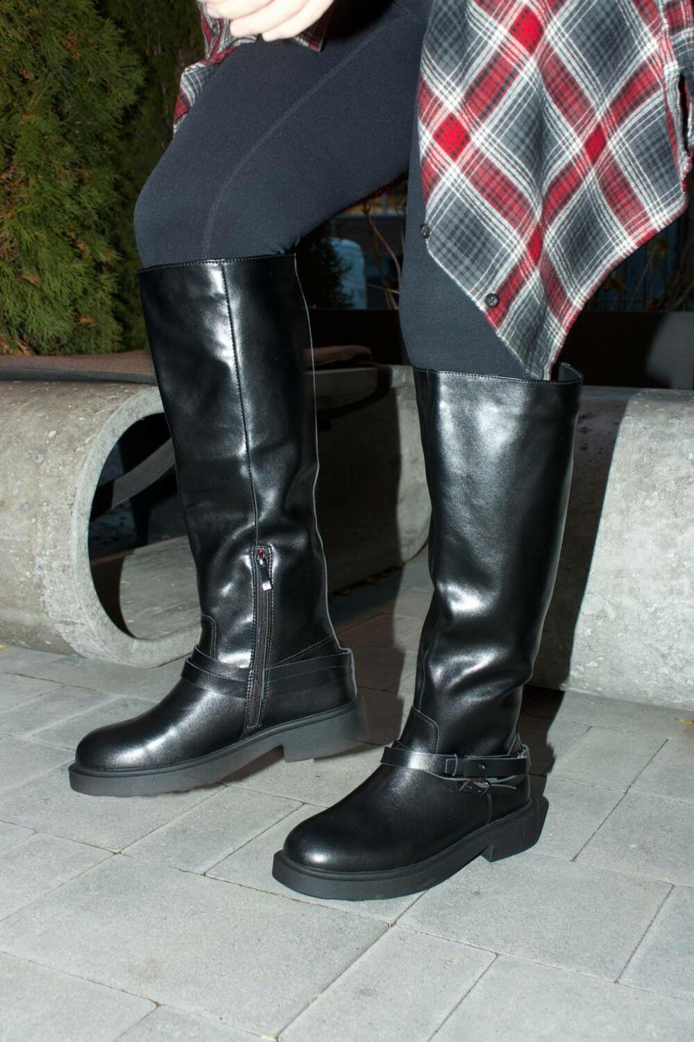 Чоботи Нола, 956061/06-01E чорний, 36