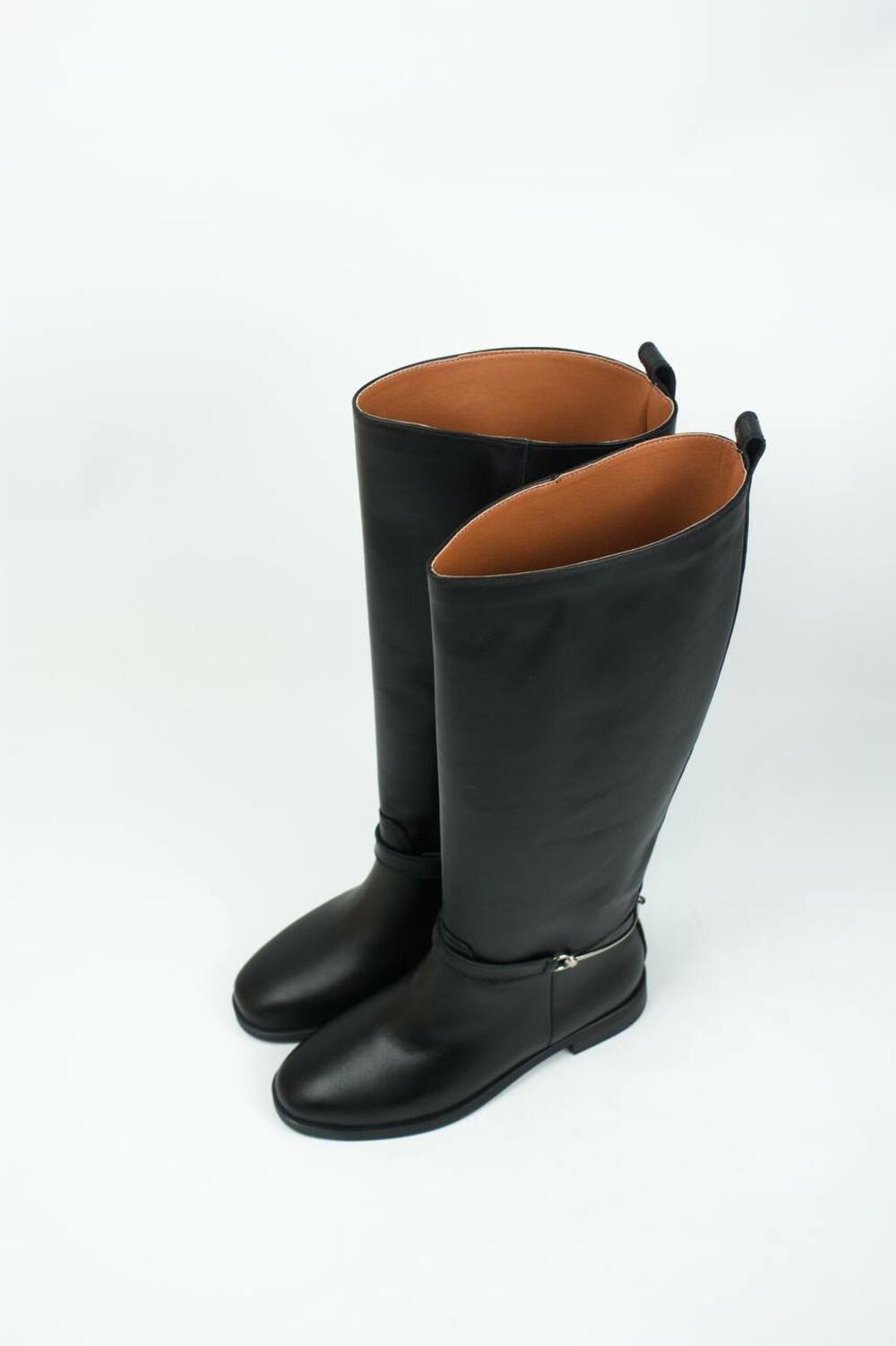 Чоботи Ранчо з зйомним ремінцем чорний, 40