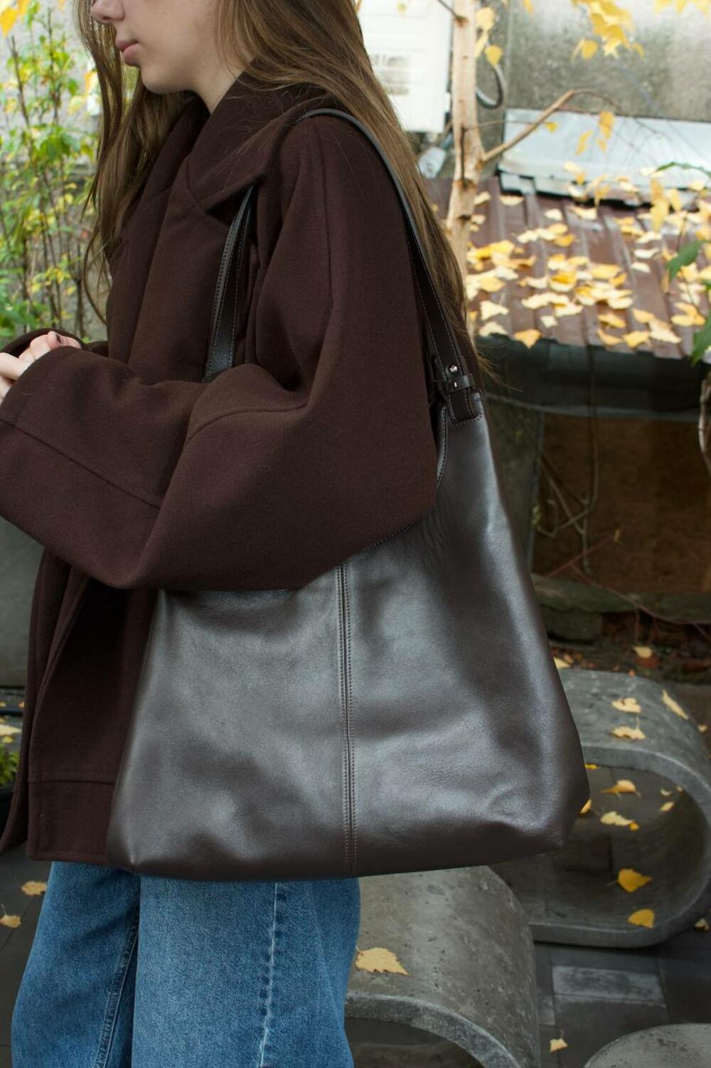 Сумка шопер Аманда Шоколад