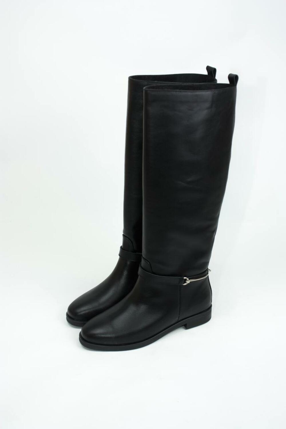 Чоботи Ранчо з зйомним ремінцем чорний, 37