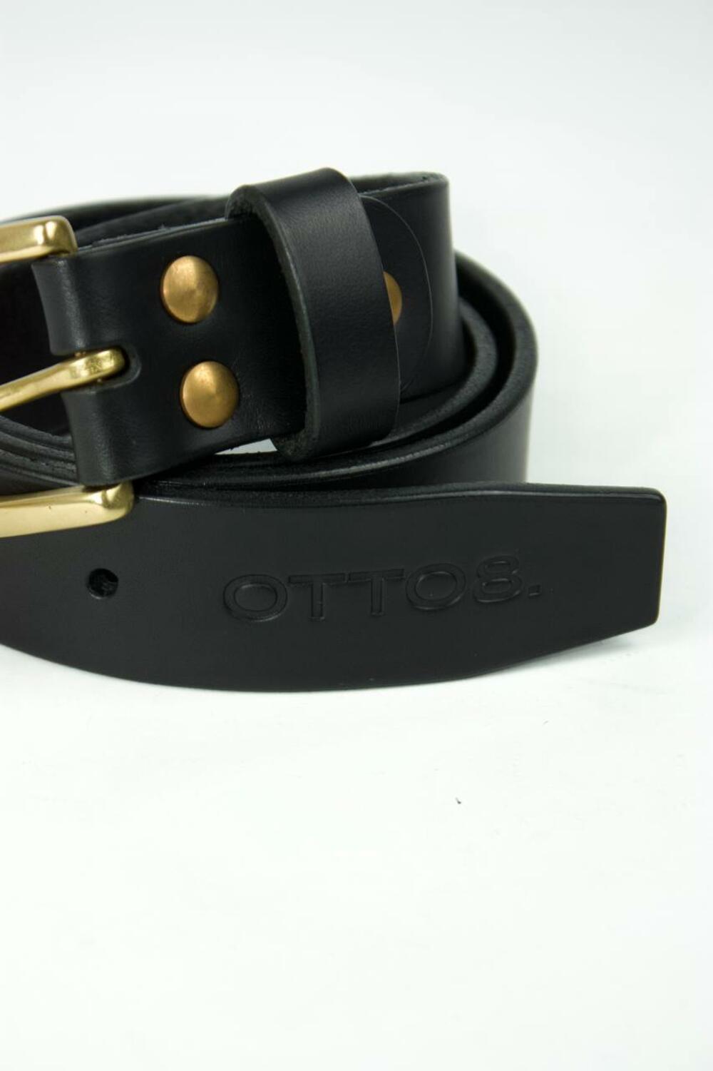 Ремінь класичний “Модена”, 3.5 см чорний