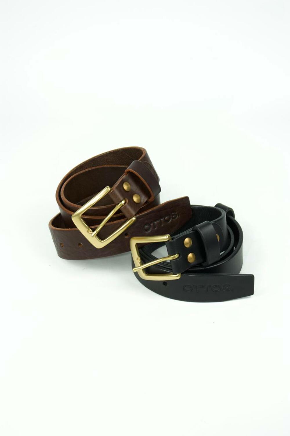 Ремінь класичний “Модена”, 3.5 см чорний