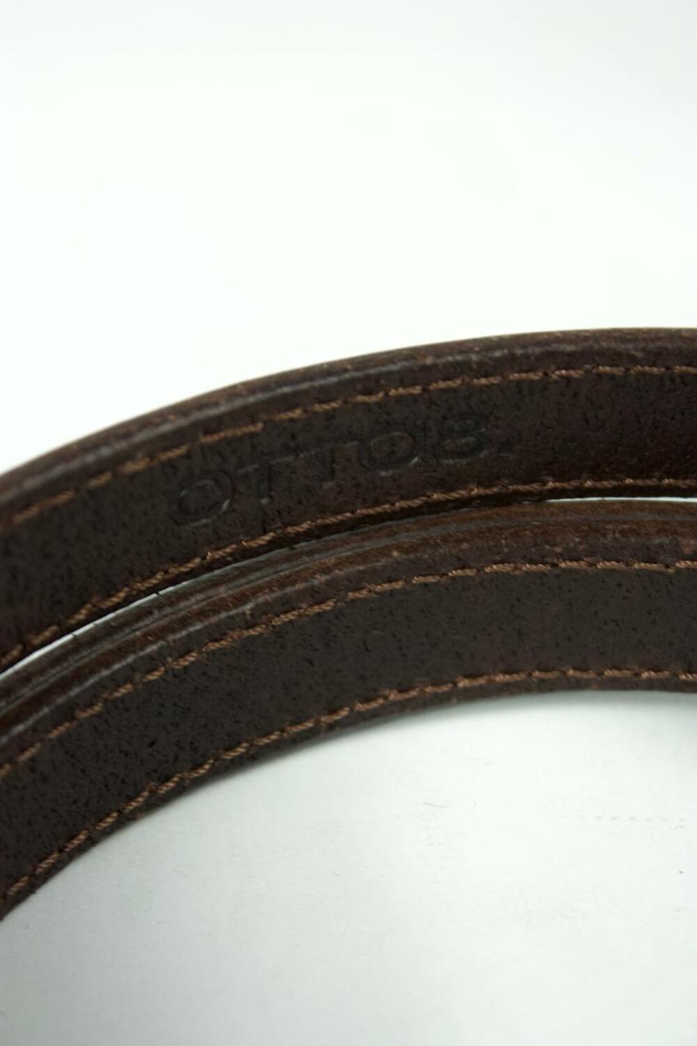 Ремінь “Верона”, золота фурнітура, 1.8 см Шоколад