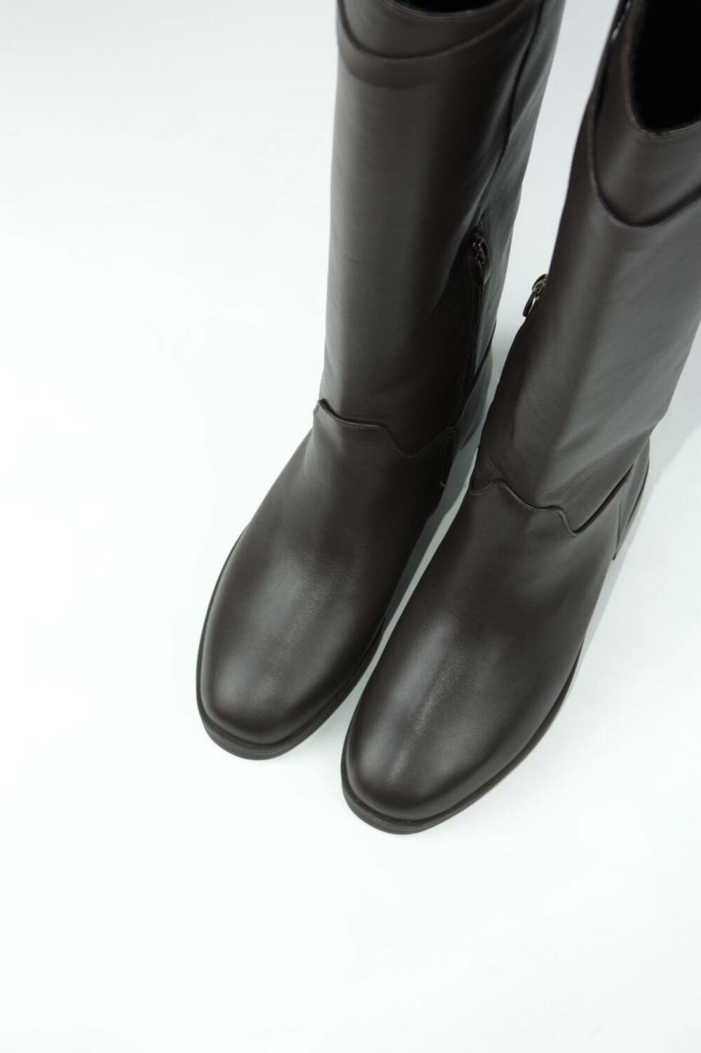 Чоботи Альба, ХУТРО, 1590 Шоколад, 37