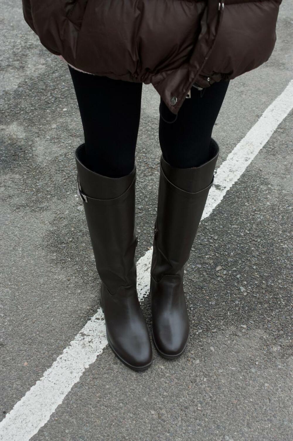 Чоботи Альба, ХУТРО, 1590 Шоколад, 37