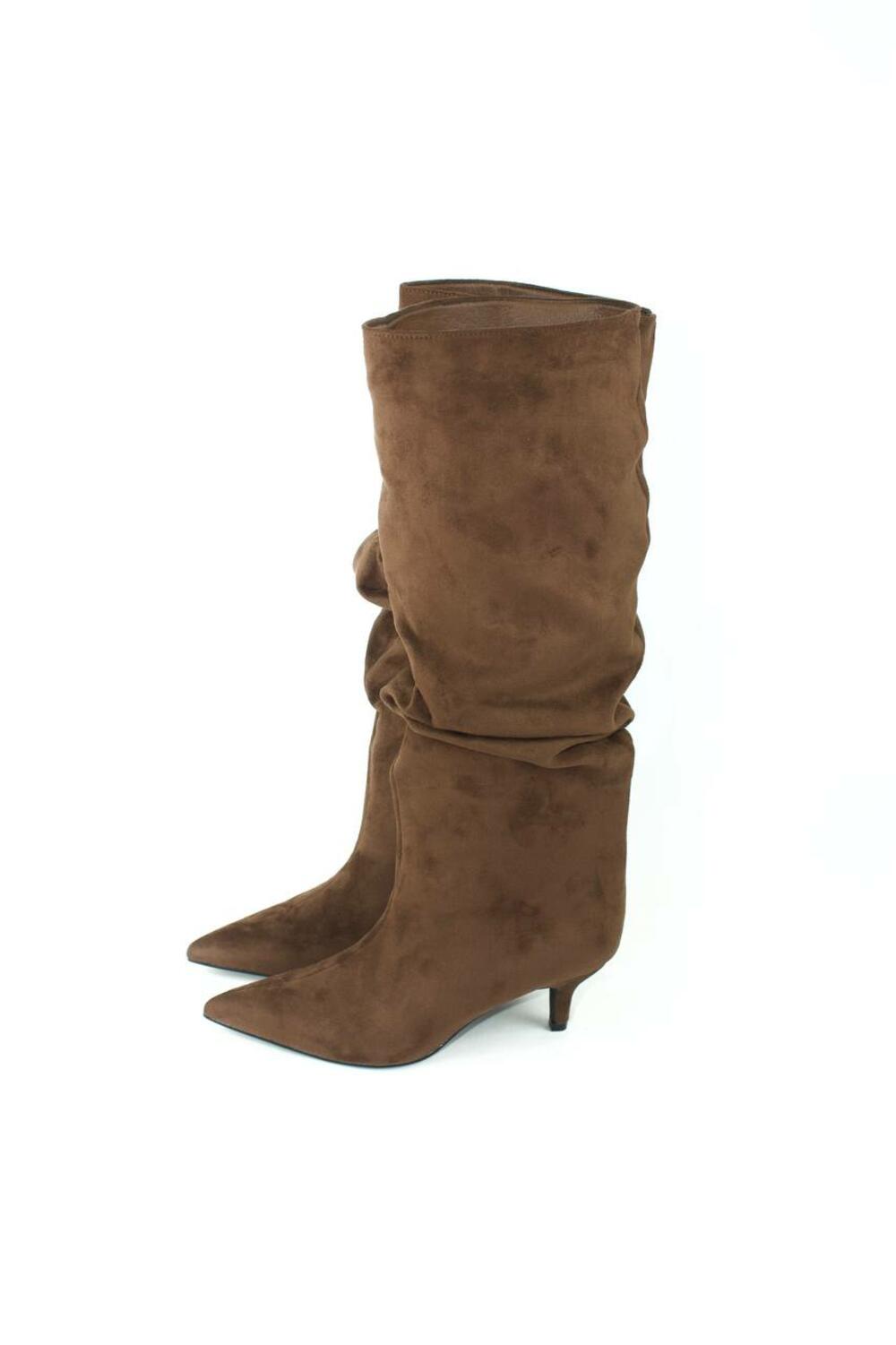 Чоботи збірка, А9811 коричневий, 37