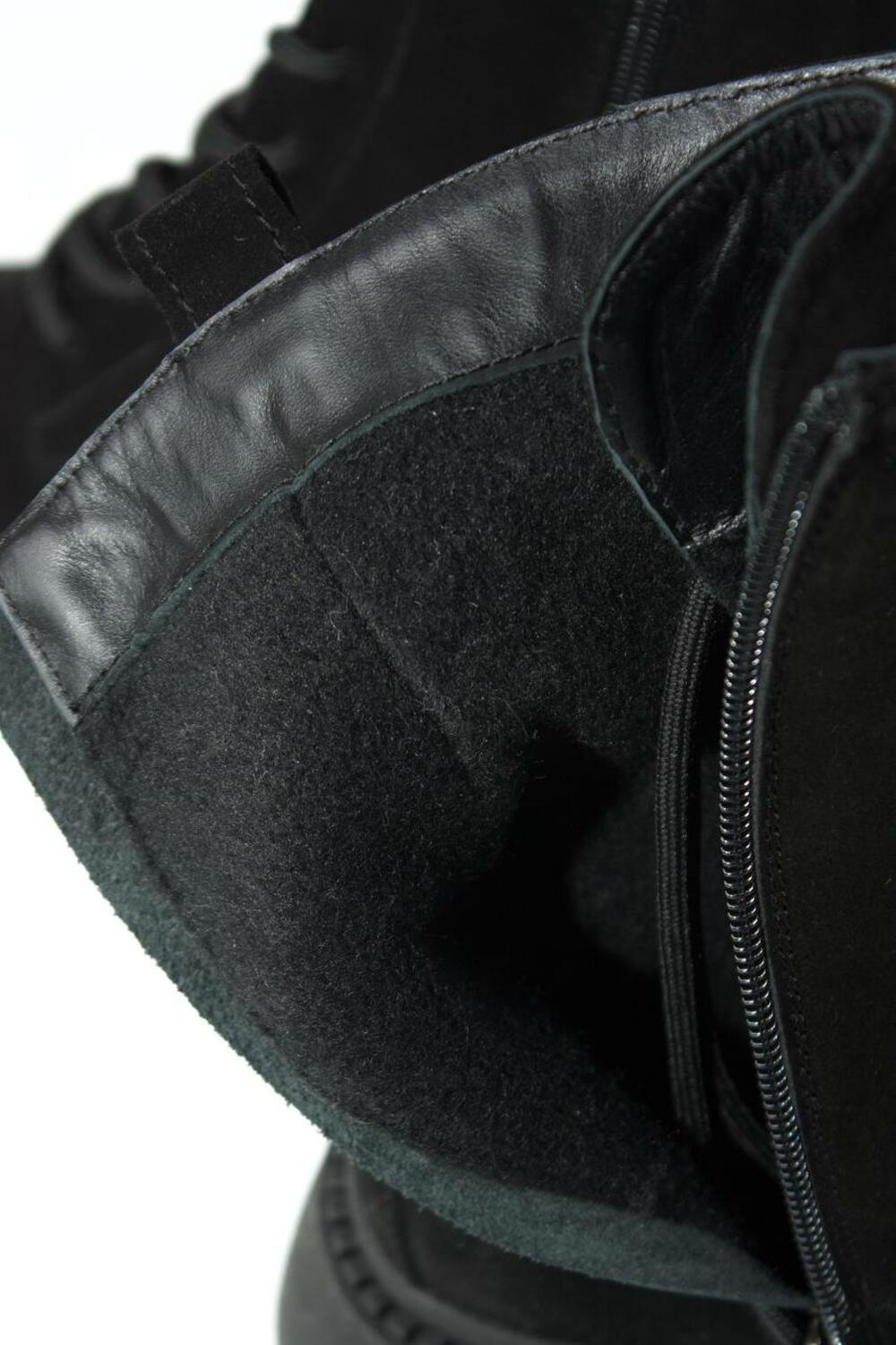 Черевики Поліна зі шнурівкою, 2525 чорний, 40