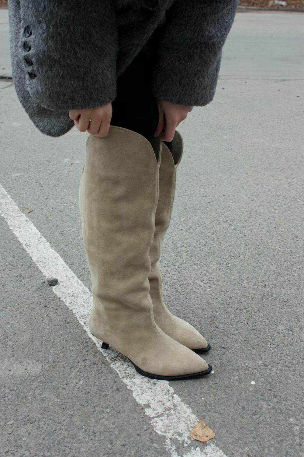 Чоботи Лівія, 3101-1 світлий пісок, 37