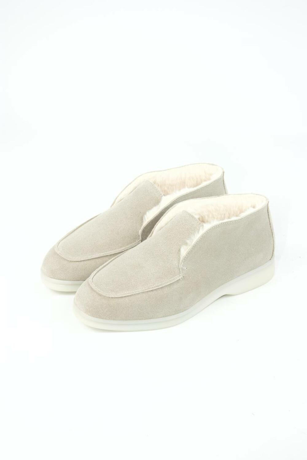 Лофери високі натуральні «Хіларі», ХУТРО, T0224 